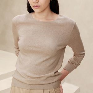 BANANA REPUBLIC Forever Sweater, Cream